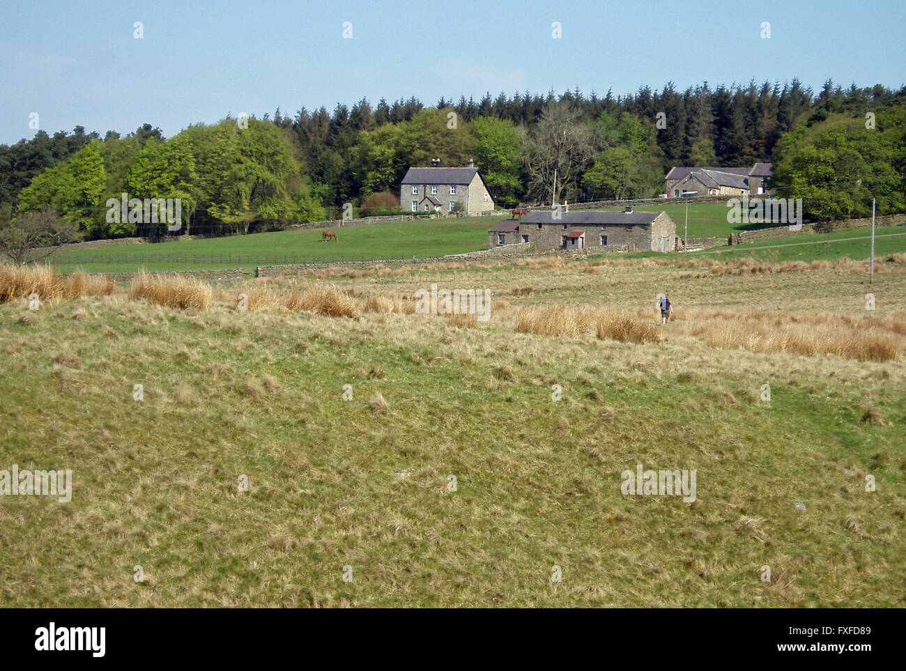 Hareshaw House Stock Photo