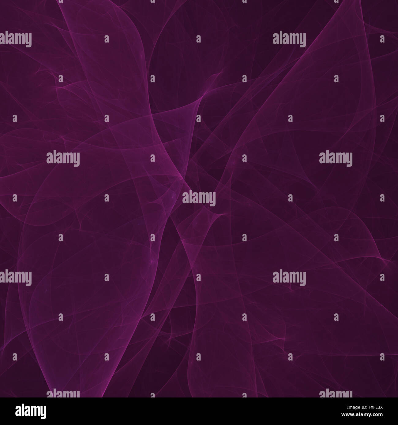 Abstract purple fractal shapes, concept of mystery Stock Photo