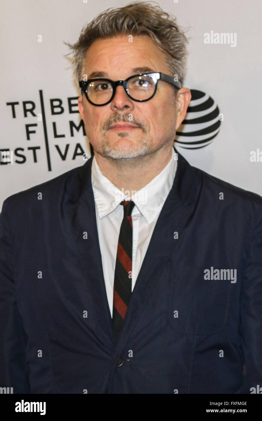 New York, NY, USA. 14th Apr, 2016. Andrew Kevin Walker at arrivals for  NERDLAND Premiere at 2016 Tribeca Film Festival, The School of Visual Arts  (SVA) Theatre, New York, NY April 14,