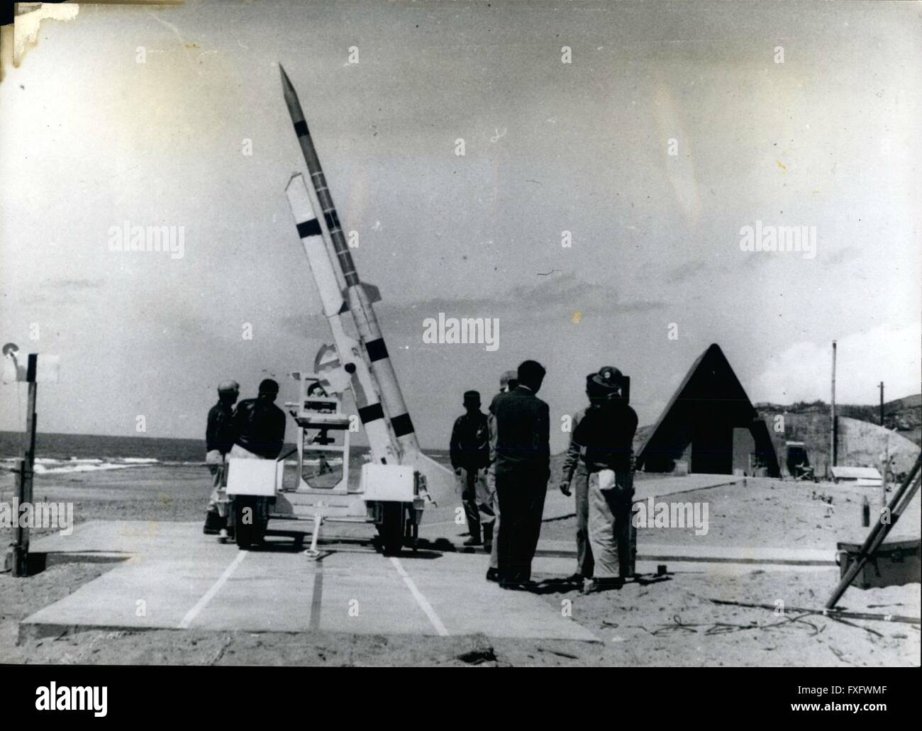 1957 - In order to study the upper atmosphere 2 stage Kappa rockets are  being released at Akita, Japan. © Keystone Pictures USA/ZUMAPRESS.com/Alamy  Live News Stock Photo - Alamy
