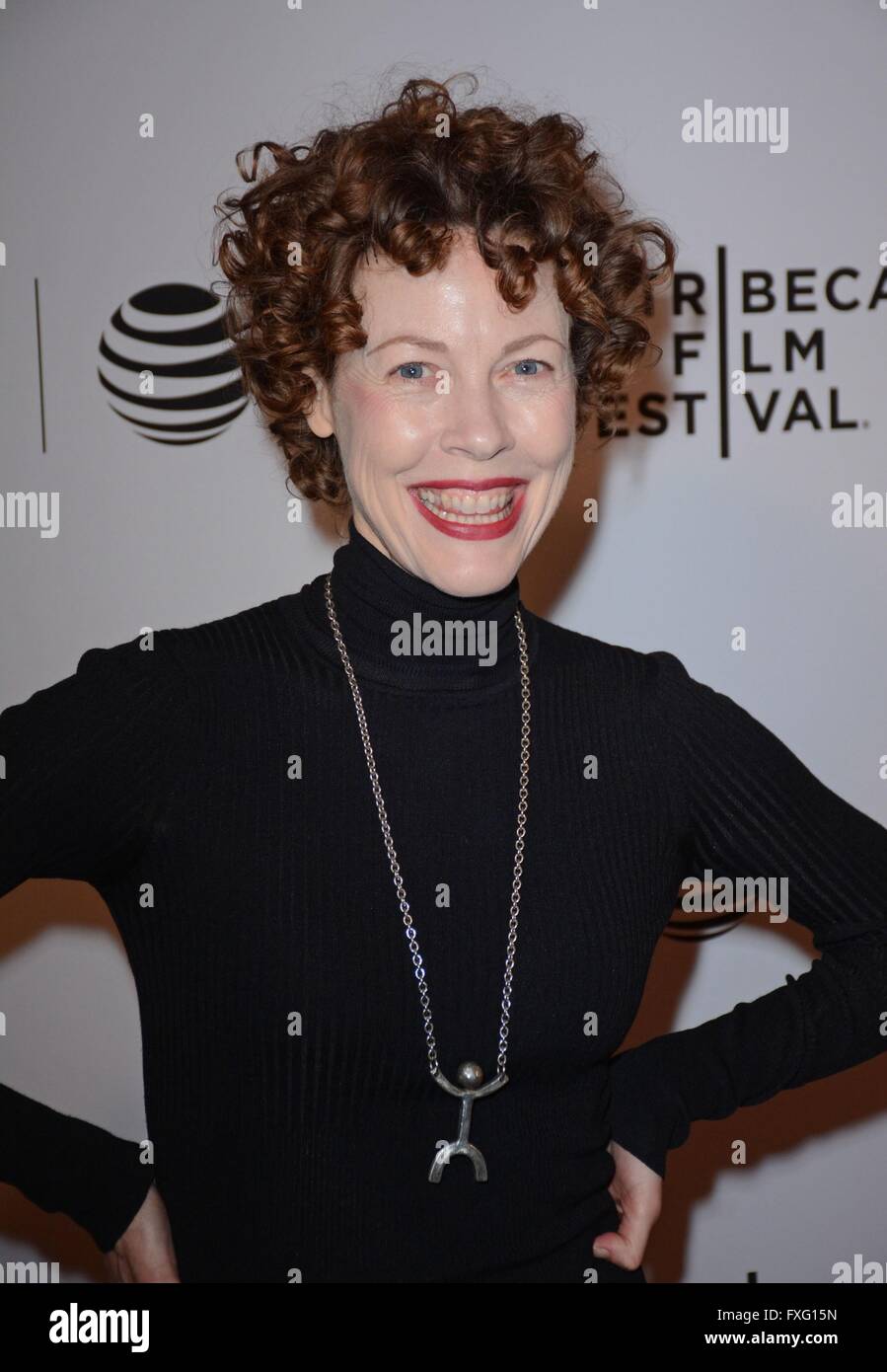 New York, NY, USA. 15th Apr, 2016. Veanne Cox at arrivals for LITTLE BOXES Premiere at 2016 Tribeca Film Festival, Bow Tie Chelsea Cinemas, New York, NY April 15, 2016. Credit:  Derek Storm/Everett Collection/Alamy Live News Stock Photo