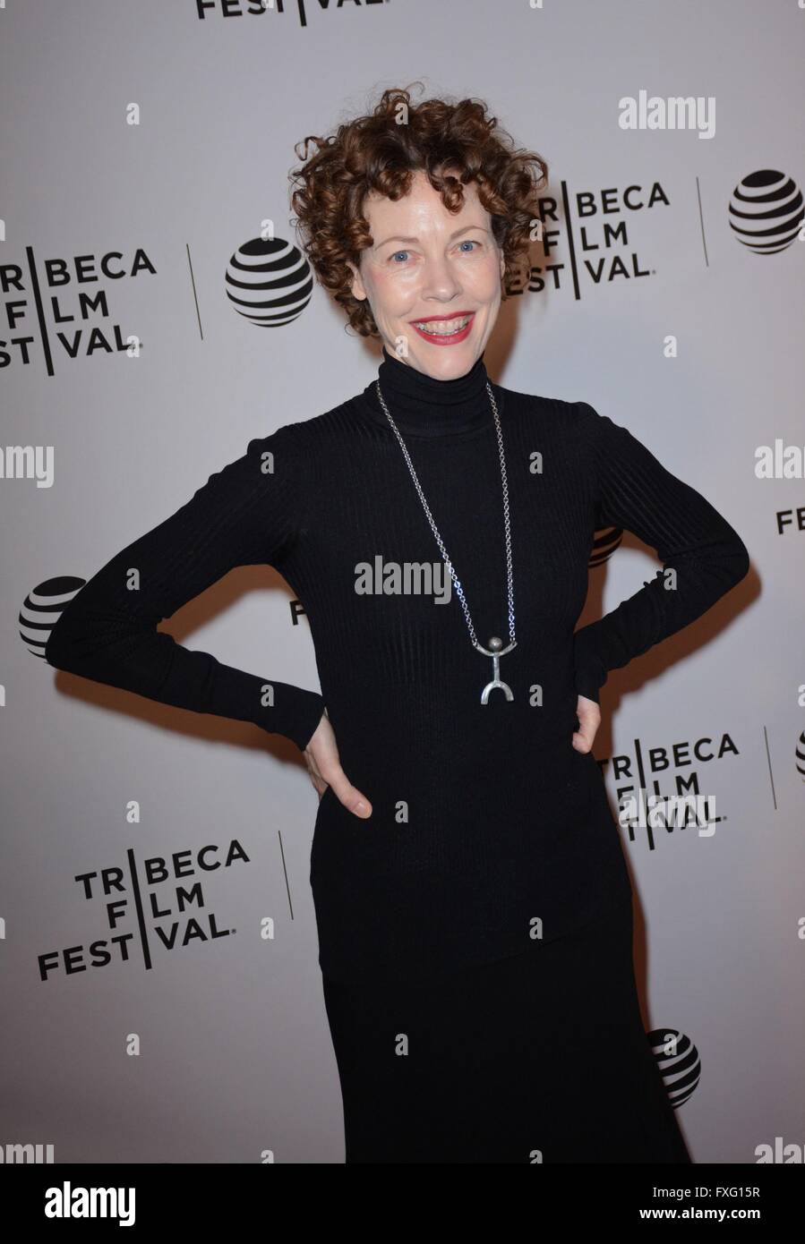 New York, NY, USA. 15th Apr, 2016. Veanne Cox at arrivals for LITTLE BOXES Premiere at 2016 Tribeca Film Festival, Bow Tie Chelsea Cinemas, New York, NY April 15, 2016. Credit:  Derek Storm/Everett Collection/Alamy Live News Stock Photo
