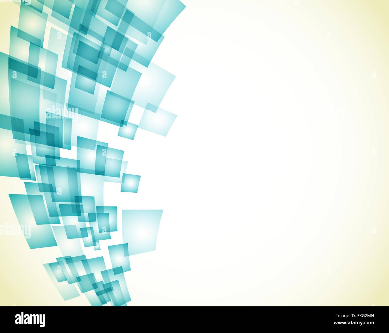 abstract background with transparent aqua shapes. vector Stock Vector