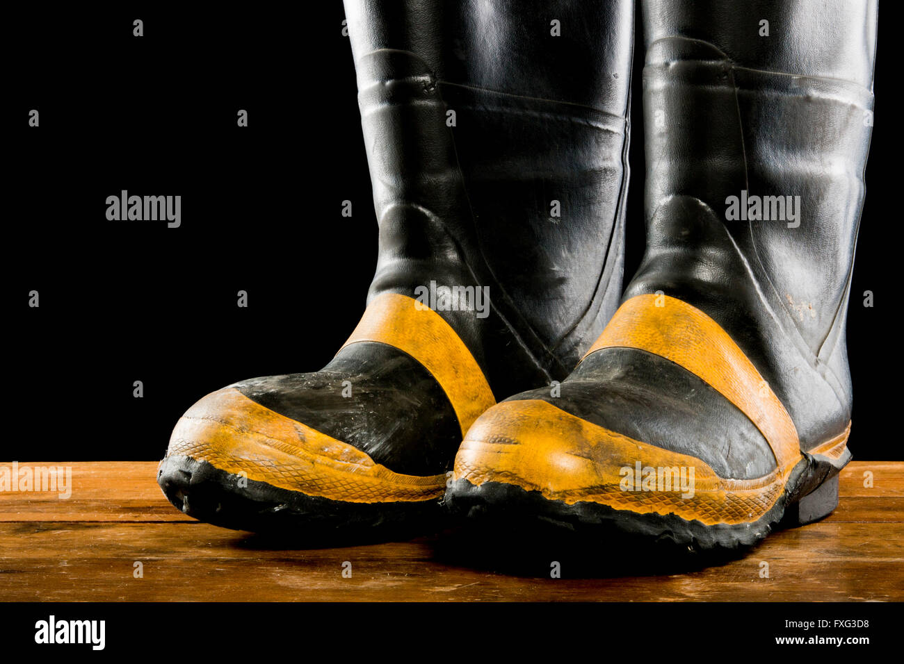 Firefighters boots isolated hi-res stock photography and images - Alamy