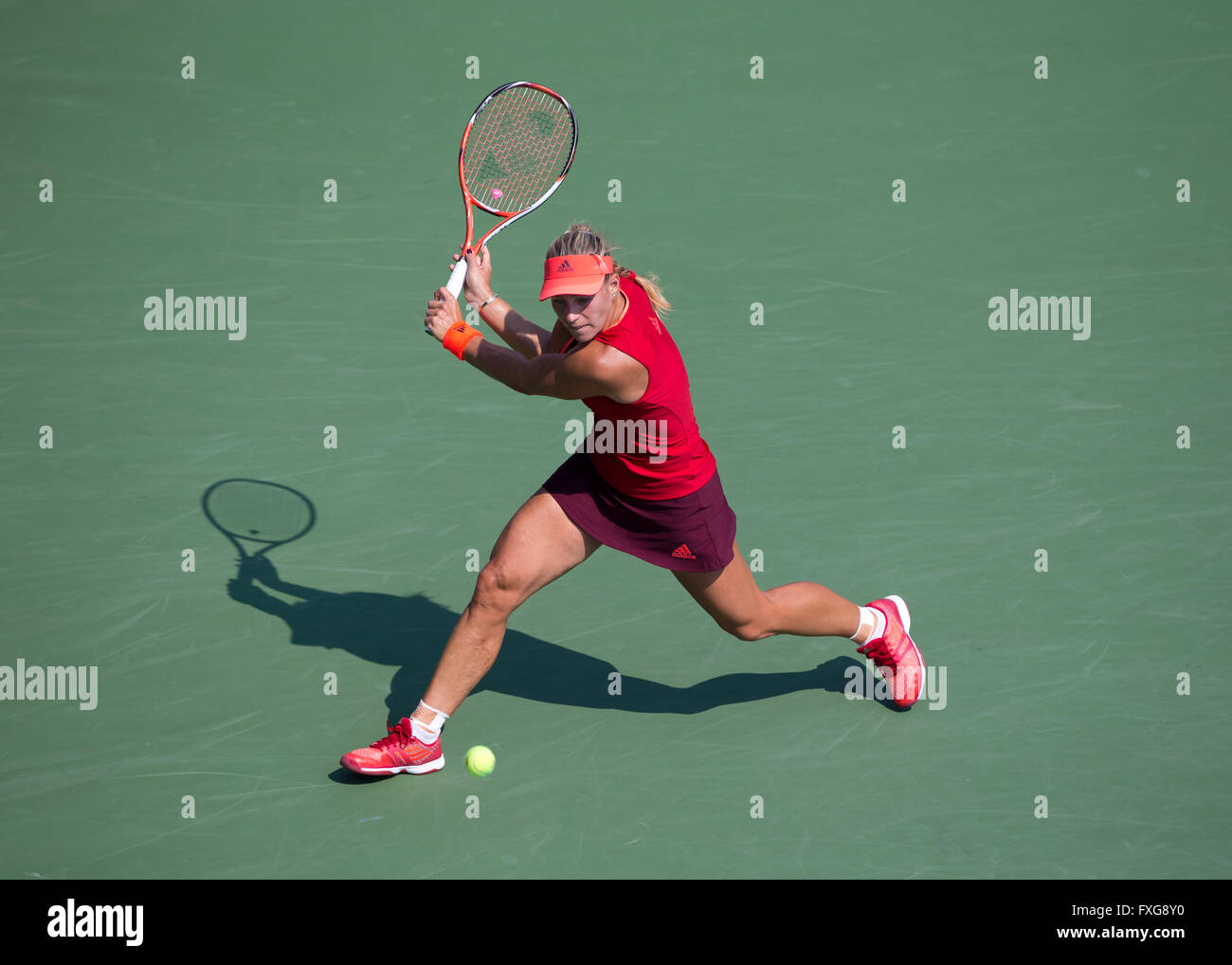 Angelique Kerber, GER, US Open 2015, Grand Slam tennis tournament, Flushing Meadows, New York, USA Stock Photo