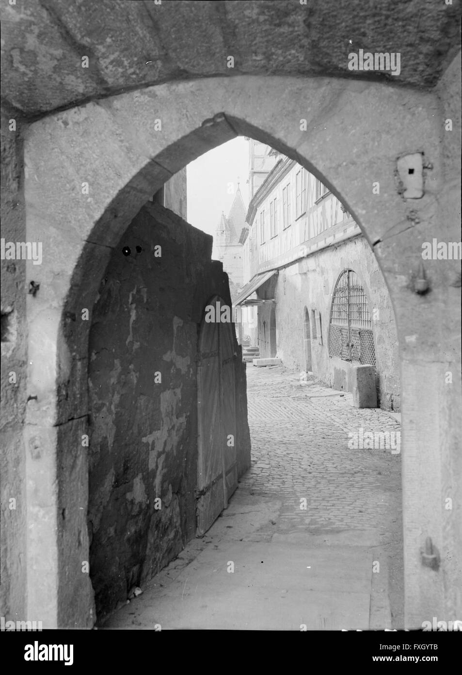 Rothenburg ob der Tauber Stock Photo Alamy