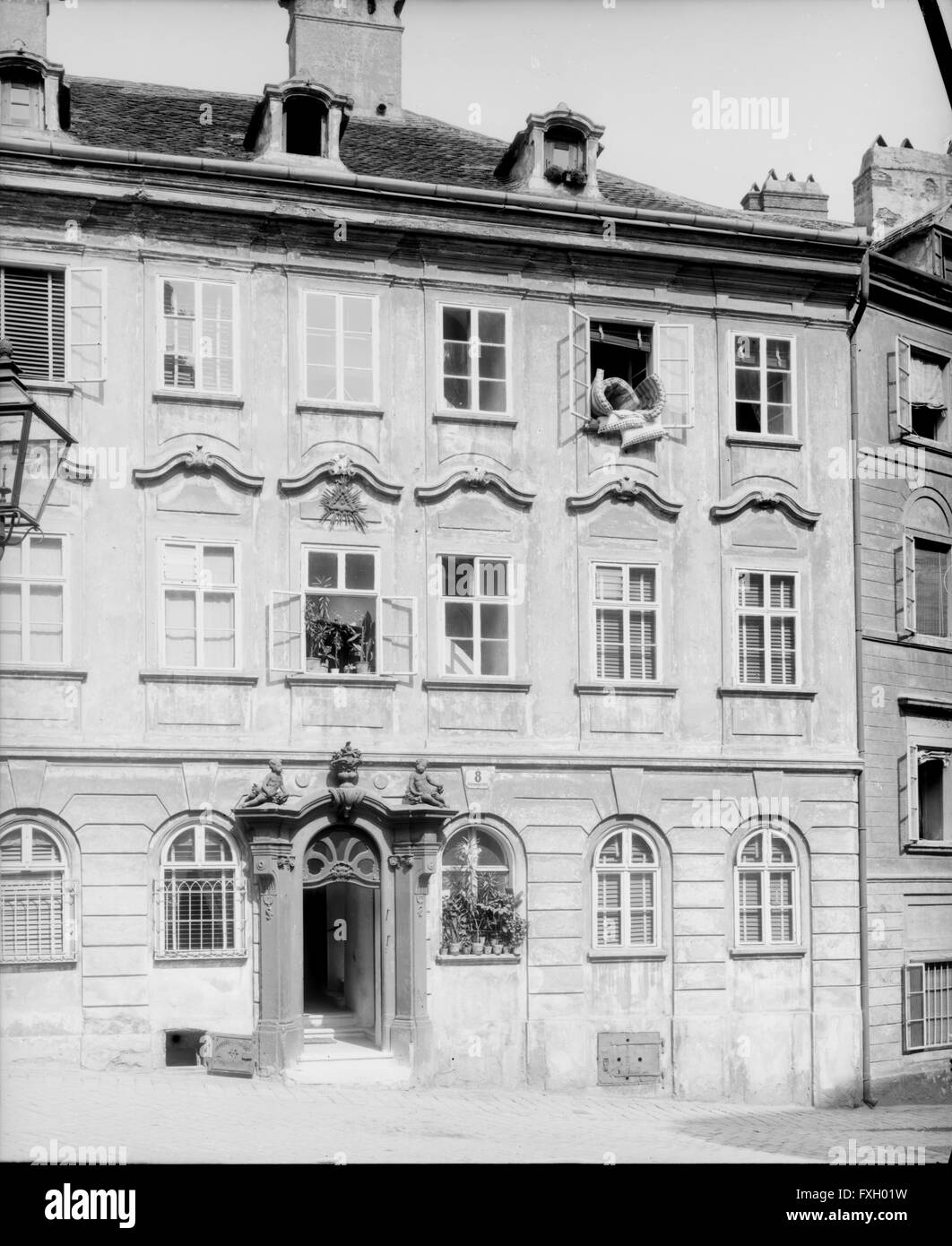 Wien 1, Schreyvogelgasse 8 Stock Photo - Alamy