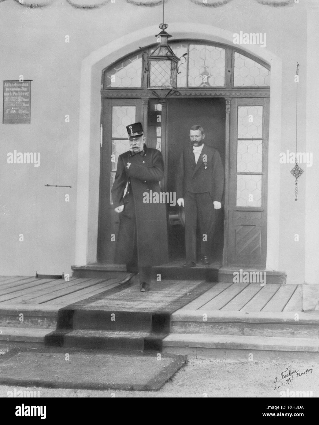 Kaiser Franz Joseph I. Stock Photo