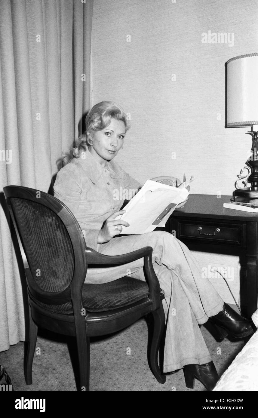 Deutsche Sängerin, Schauspielerin und Musicaldarstellerin Rut Rex ...