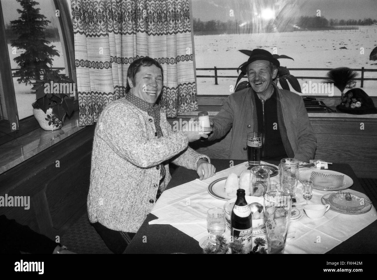 Der Volkssänger Franzl Lang zu Gast beim Trachtenverein Feldwies in