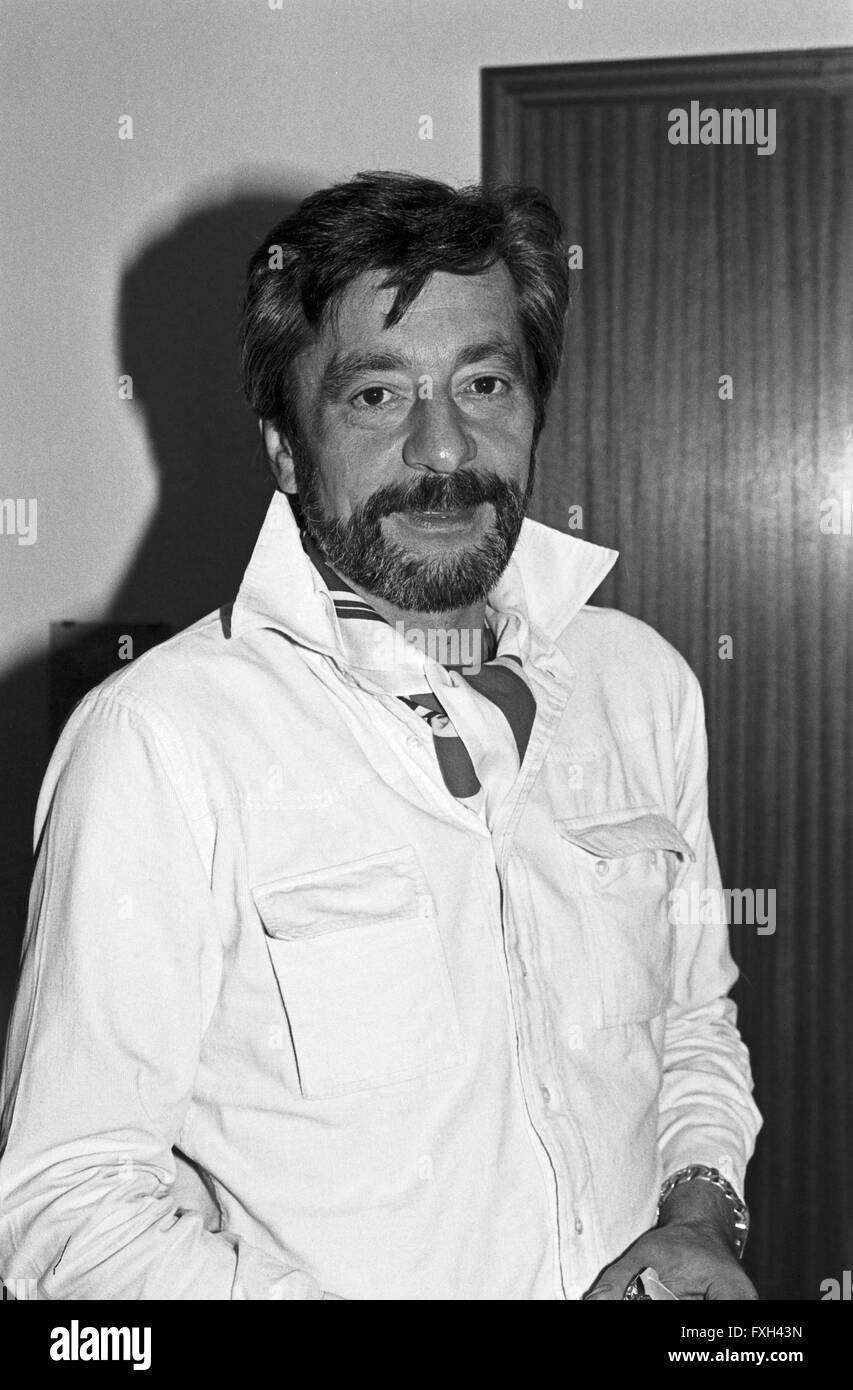 Der deutsche Schauspieler Günter Mack, Deutschland 1970er Jahre. German ...
