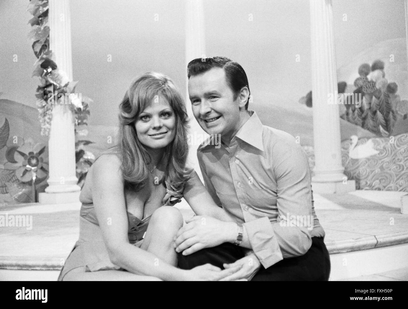 Christiane rücker bei einer fernsehproduktion hi-res stock photography ...