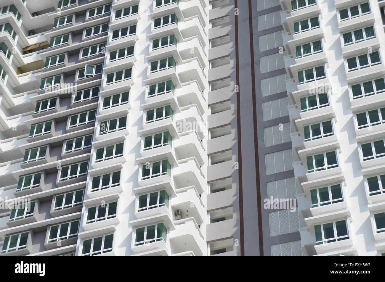 new condominium building in Malaysia Stock Photo