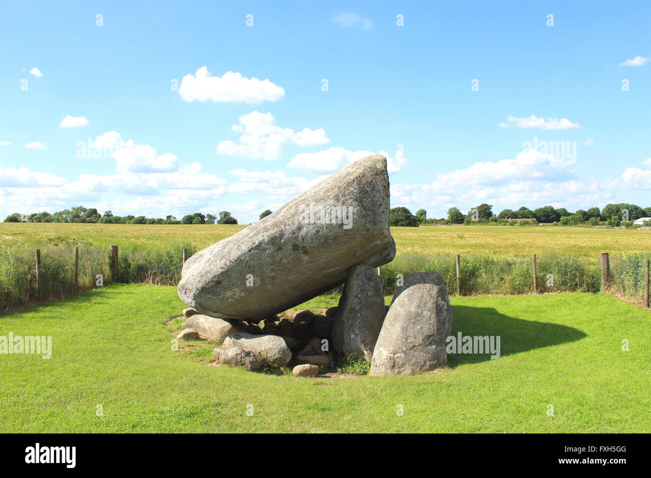 Brownshill Dolmen in Carlow, Ireland Stock Photo Alamy