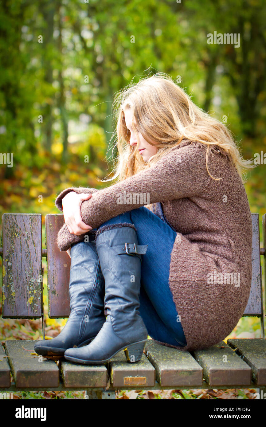 Sad depressed tears hi-res stock photography and images - Alamy