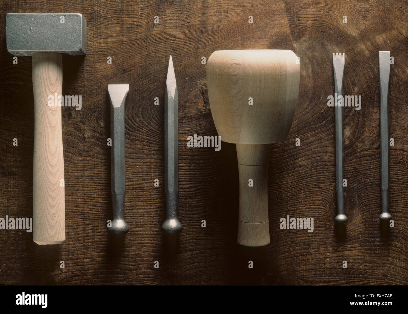 Stone carving tool hi-res stock photography and images - Alamy