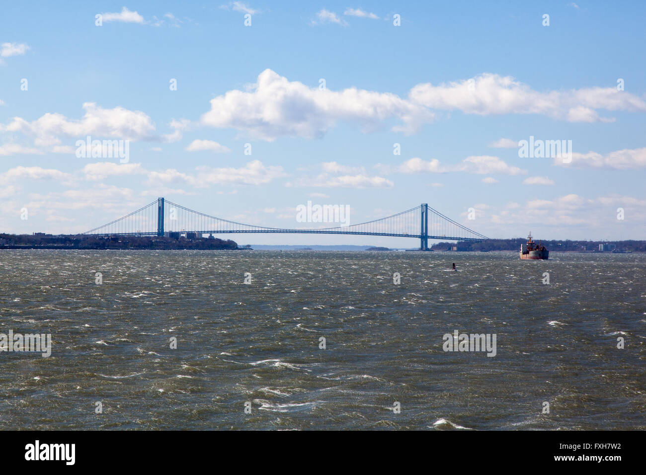 VerrazanoNarrows Bridge, New York, United States of America Stock