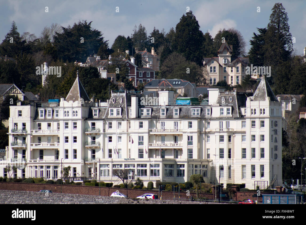 Torquay Grand Hotel Stock Photo