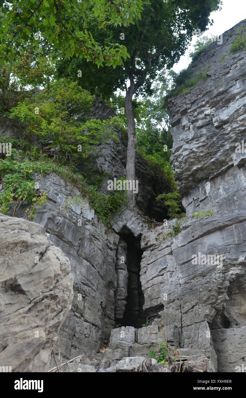 CaveinRock State Park, CaveinRock Illinois, USA Stock Photo Alamy