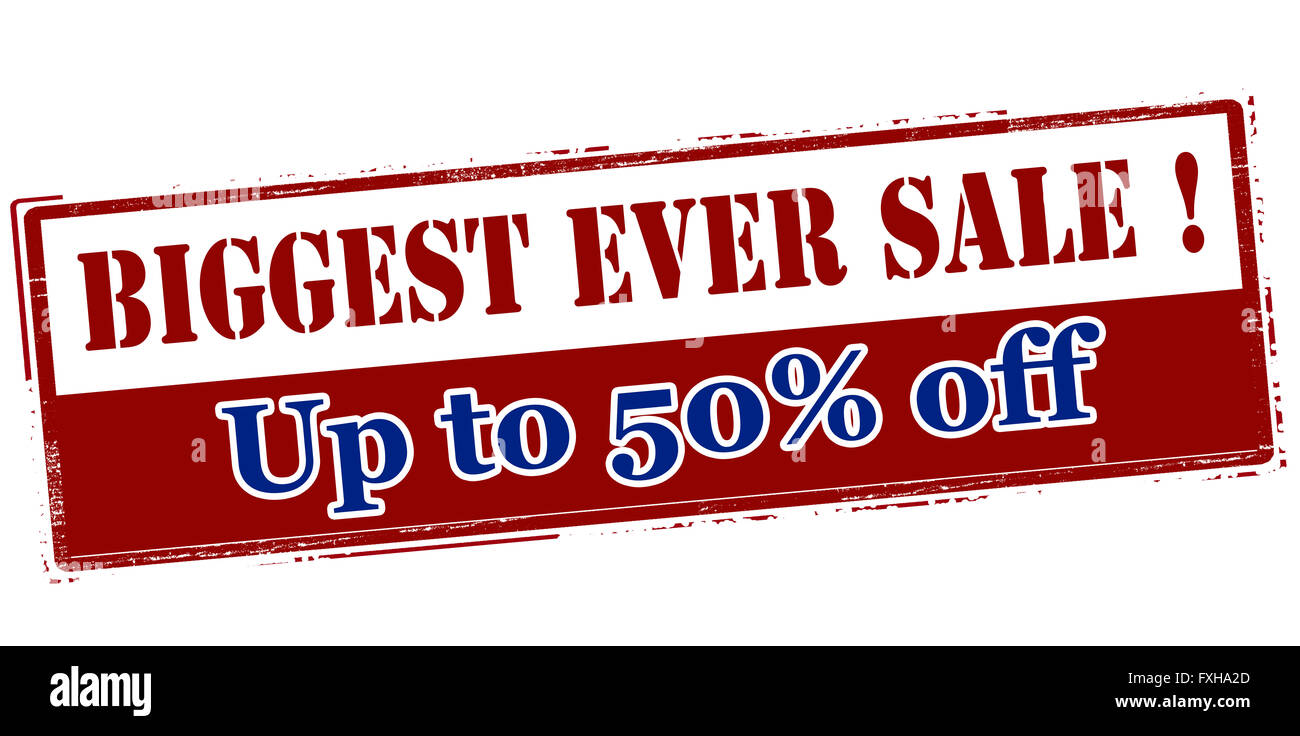 Biggest sale ever hires stock photography and images Alamy