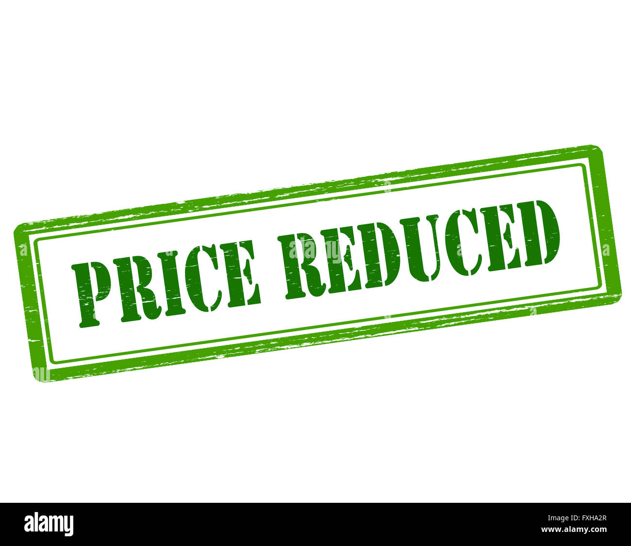 Rubber stamp with text price reduced inside, vector illustration` Stock ...