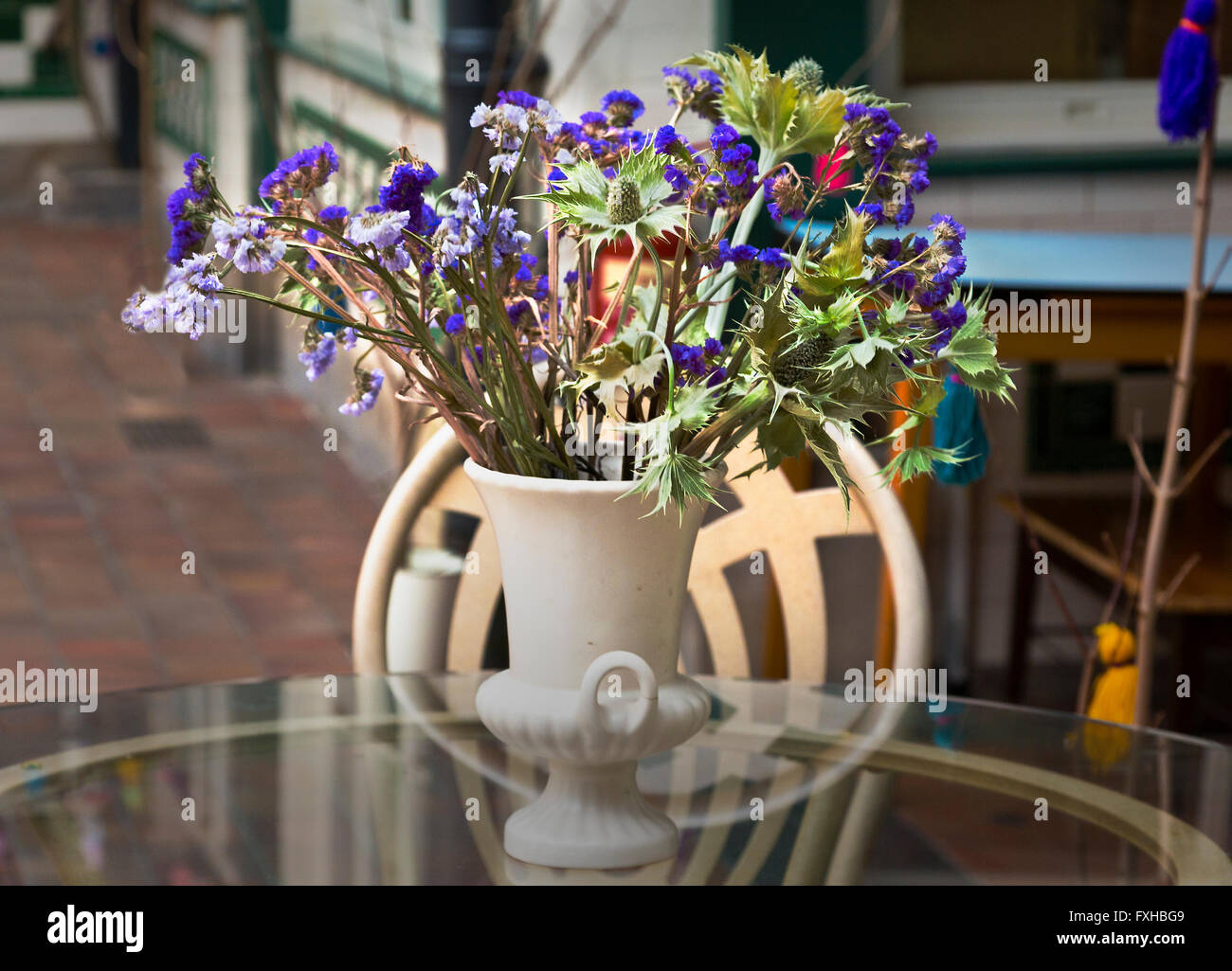 Decoration in meat market Rotherham,UK Stock Photo Alamy