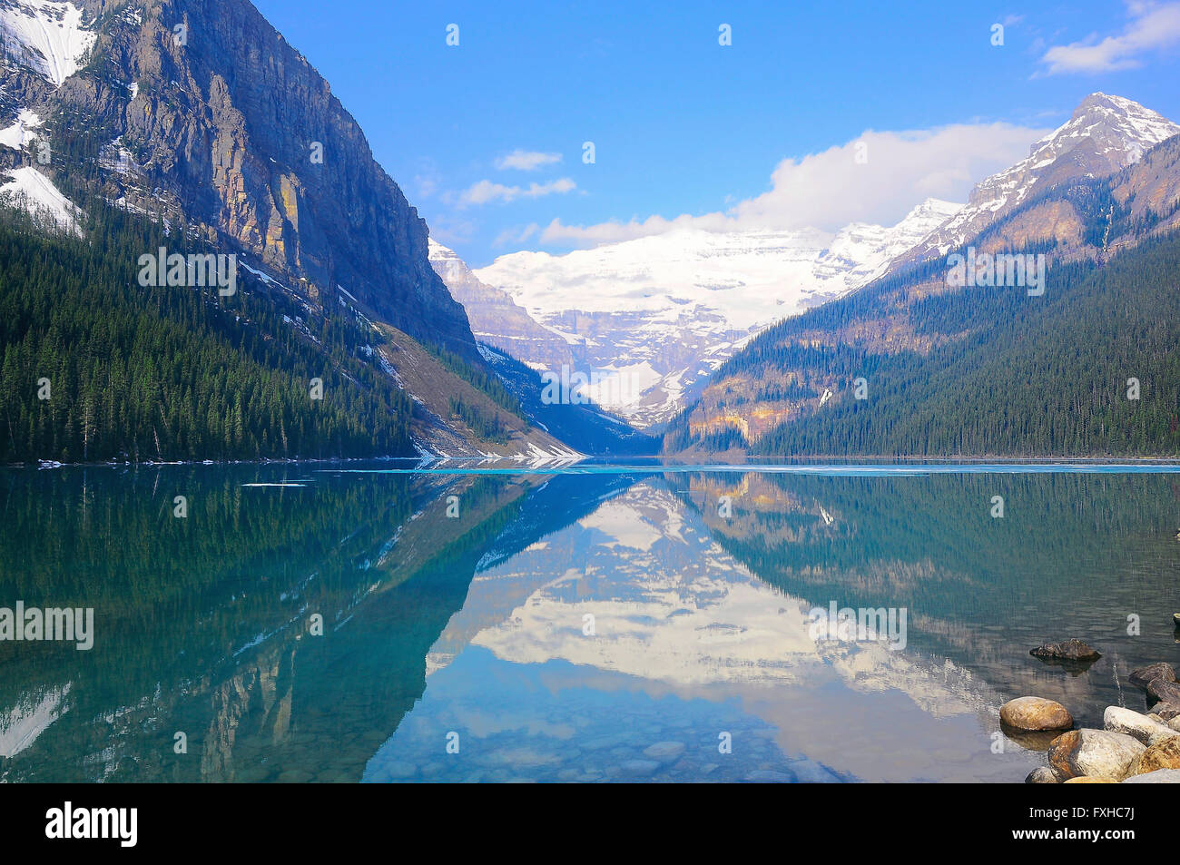 Lake Louise in Banff National park. Canada Stock Photo - Alamy