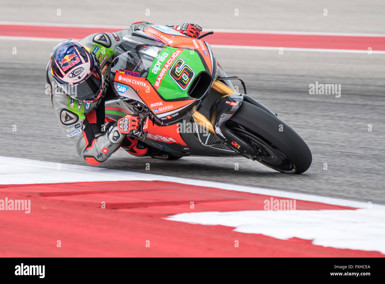 Stefan Bradl Of Aprilia Racing Team Gresini Seen During The 16 Red Stock Photo Alamy