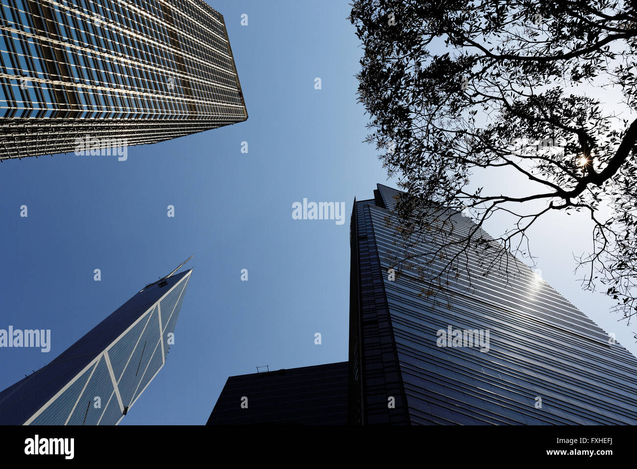 Hong Kong Financial Stock Photo