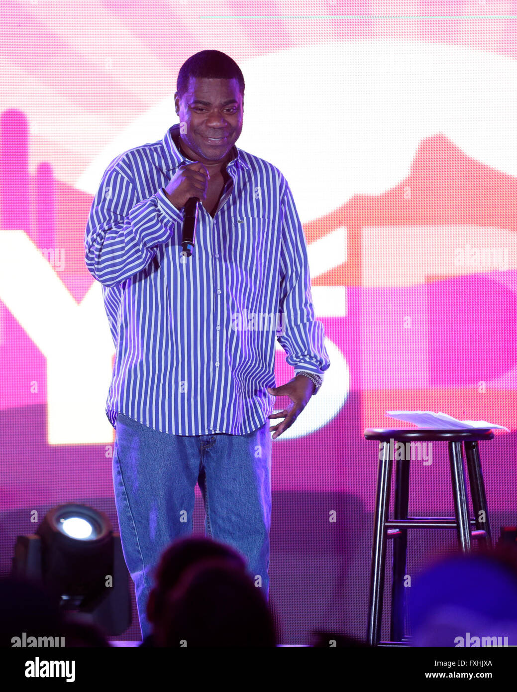 Tracy Morgan headlines the Funny Or Die junction during SXSW 2016  Featuring: Tracy Morgan Where: Austin, Texas, United States When: 14 Mar 2016 Stock Photo
