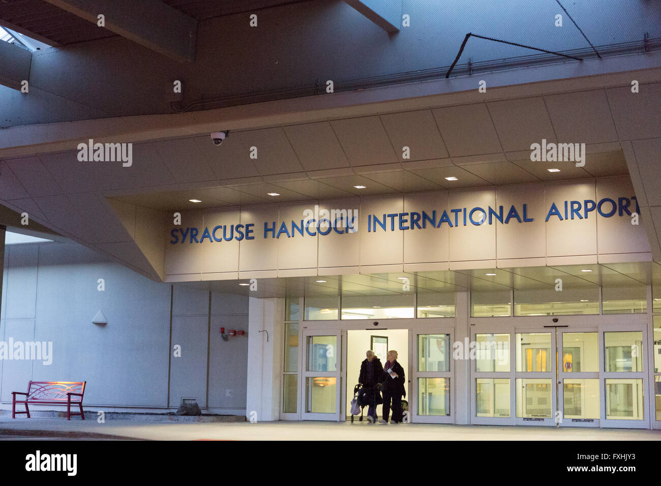 Syracuse International airport terminal Stock Photo Alamy