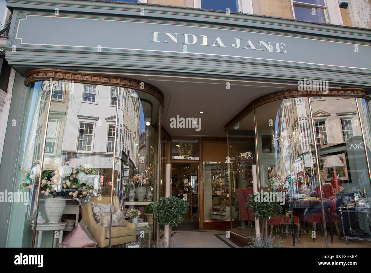 India Jane Shop; Bath; England; UK Stock Photo Alamy