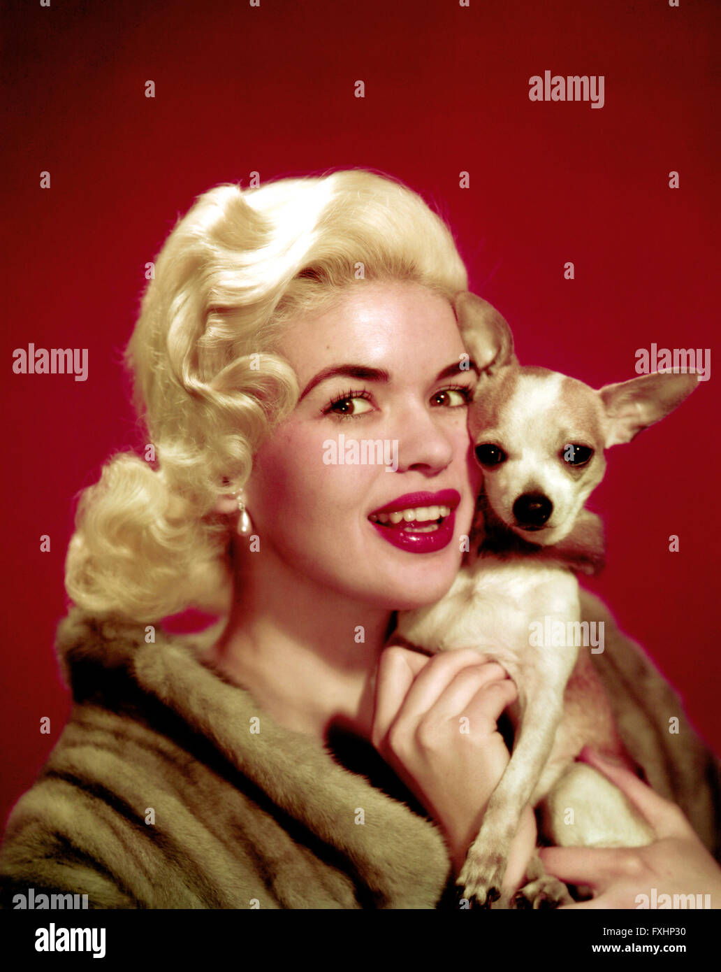 JAYNE MANSFIELD (1933-1967) US film actress about 1960 Stock Photo