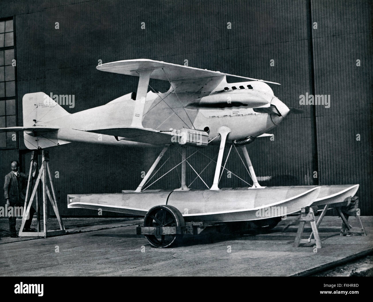 Gloster III Racing Floatplane (Schneider Trophy) c.1924 Stock Photo
