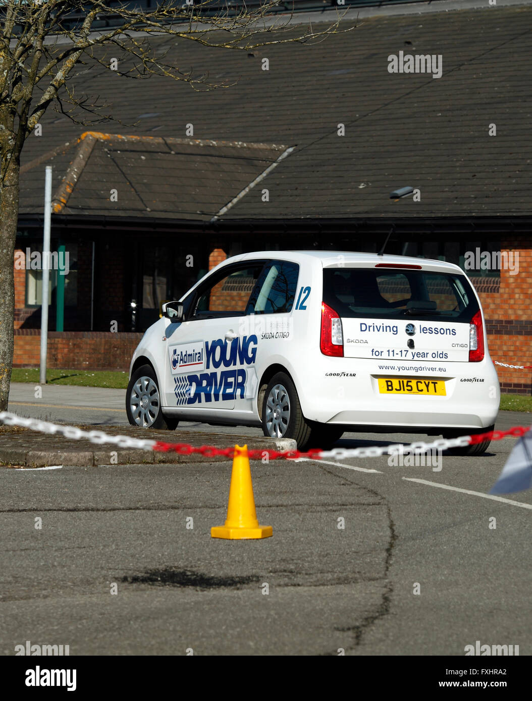Admiral Young driver car scheme for teaching 11 to 17 year olds to