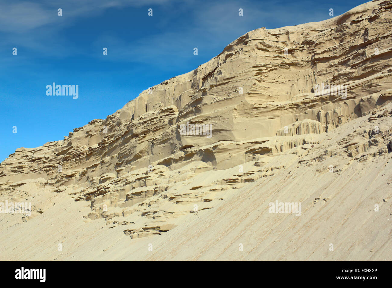 desert sand hill Stock Photo
