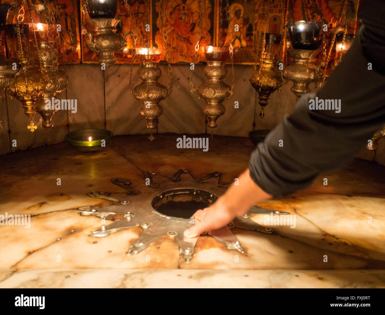 Basilica nativity in bethlehem hi-res stock photography and images - Alamy