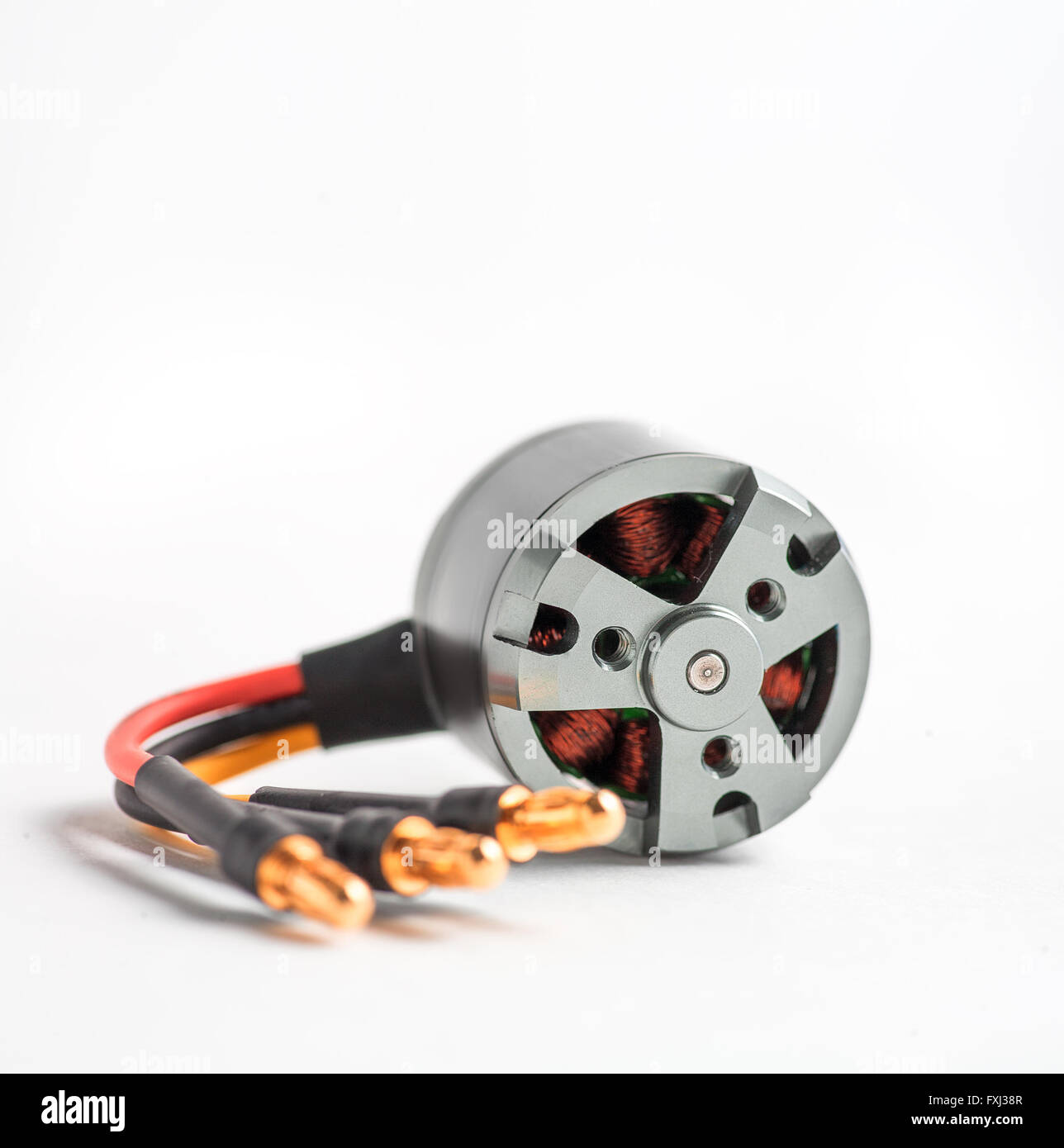 Micro DC powered electric motor for model of aircraft of ship Stock