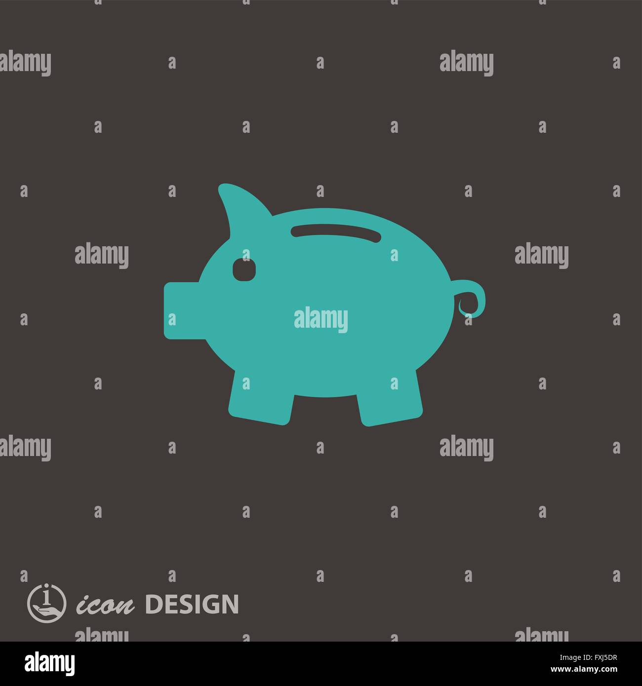 Pictograph of moneybox Stock Vector Image & Art - Alamy