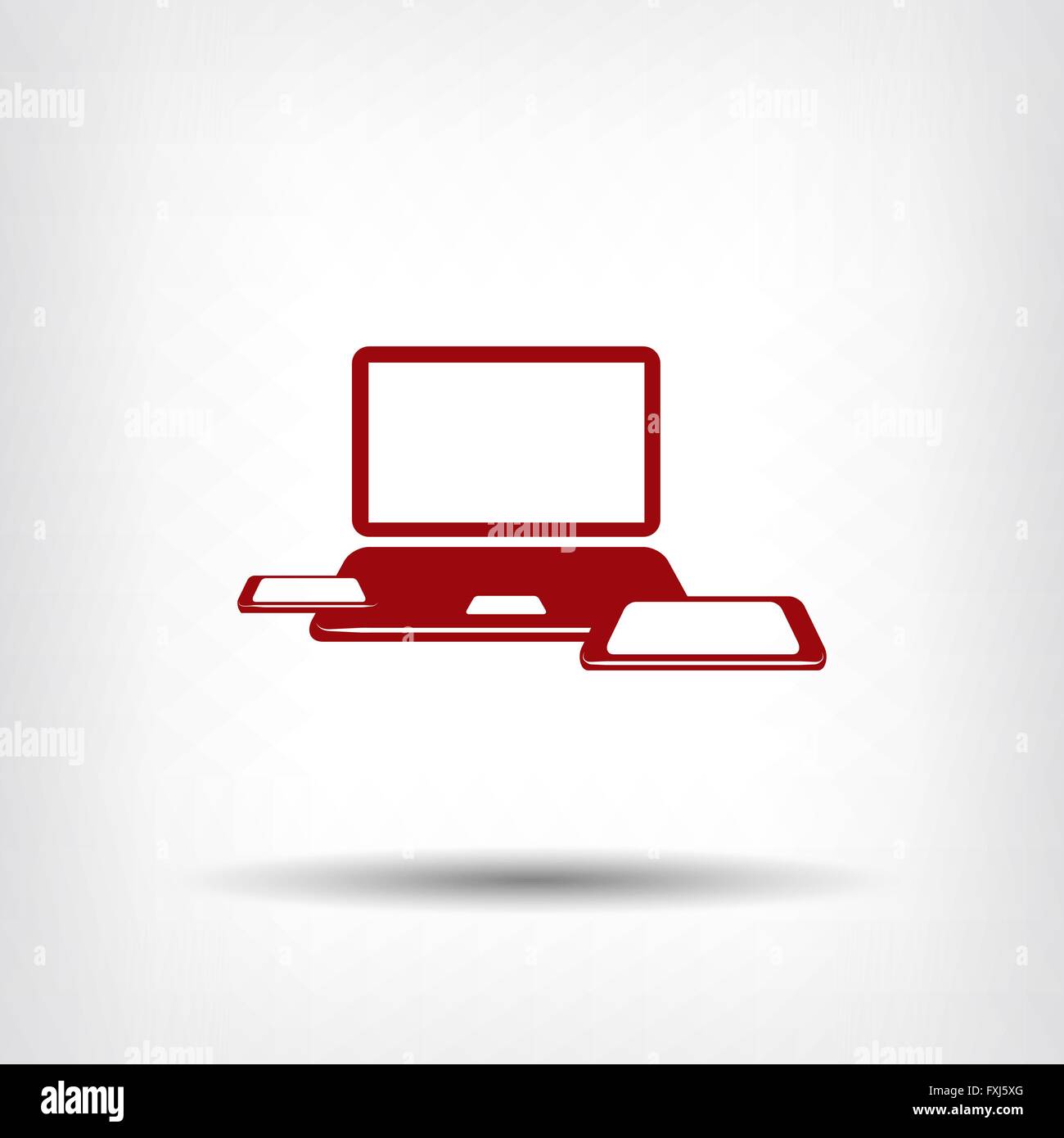 Pictograph of computer Stock Vector Image & Art - Alamy
