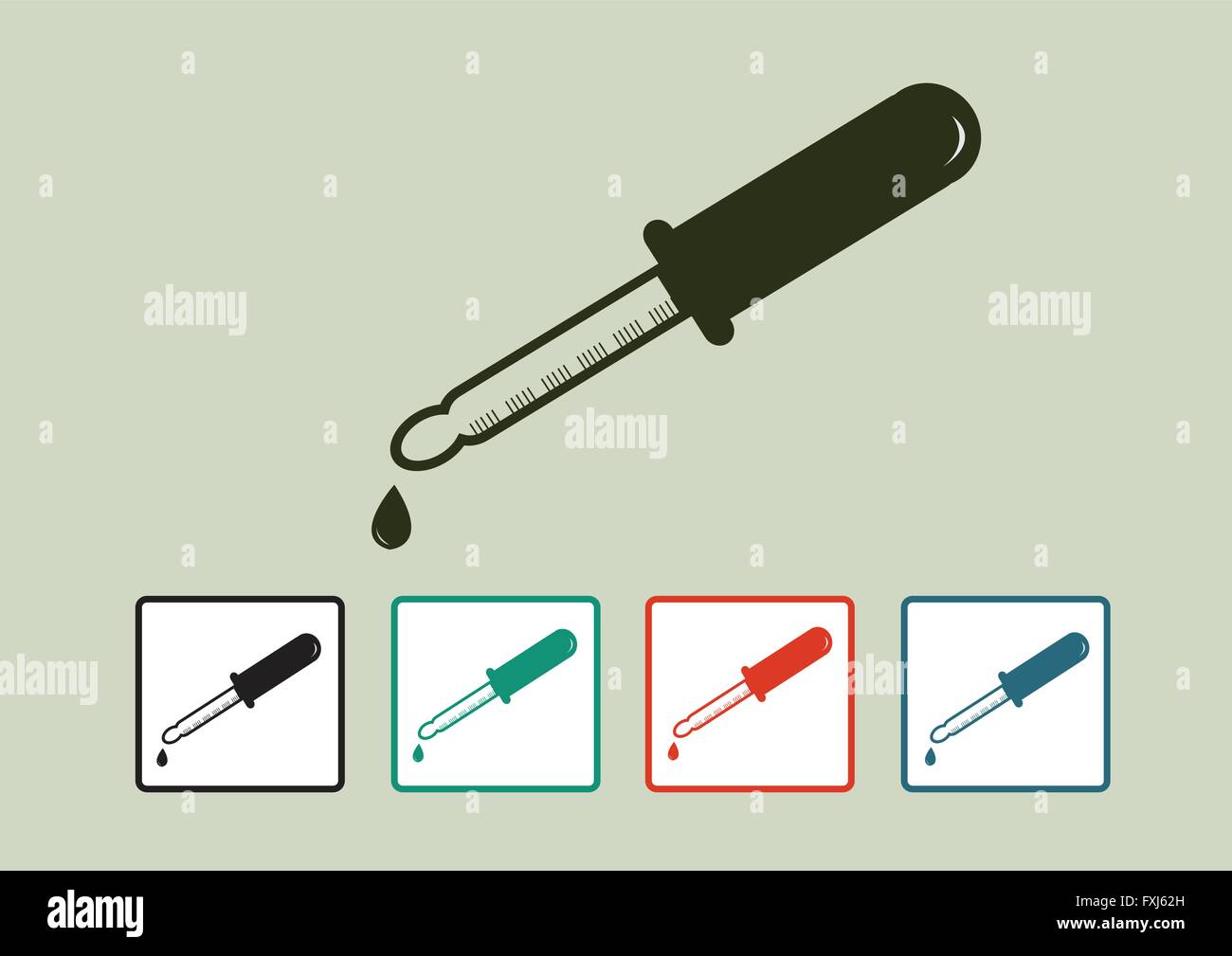 Laboratory equipment icon set Stock Vector Image & Art - Alamy