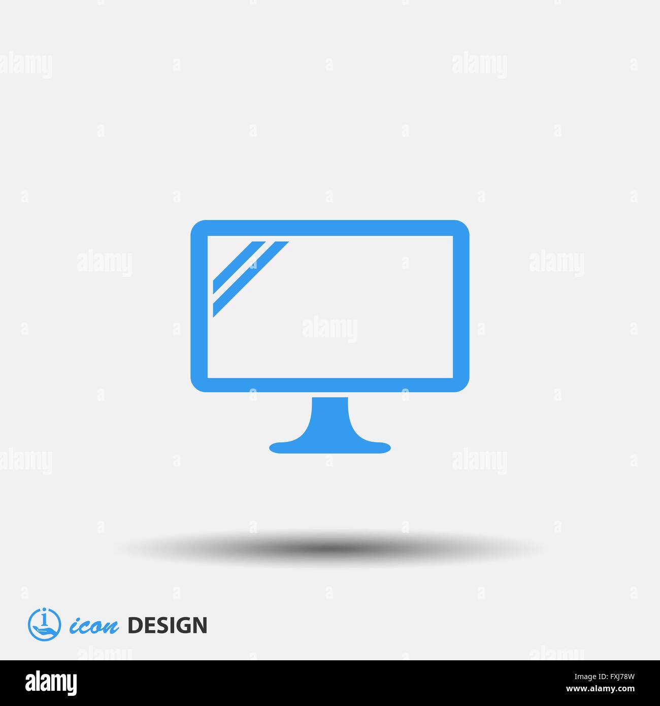 Pictograph of computer Stock Vector Image & Art - Alamy