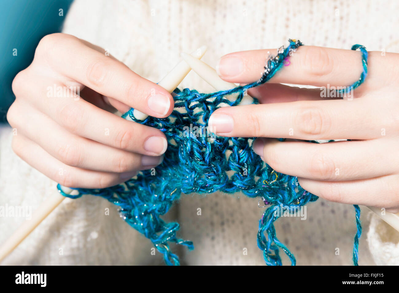 Free knitting pattern hi-res stock photography and images - Alamy