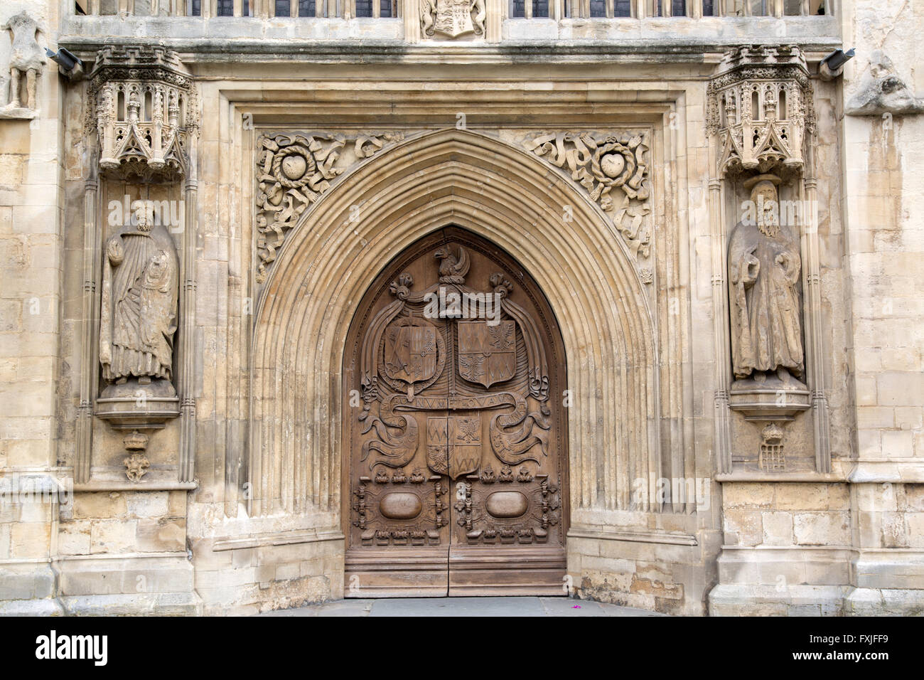 Main Entrance of Abbey, Bath, England, UK Stock Photo - Alamy