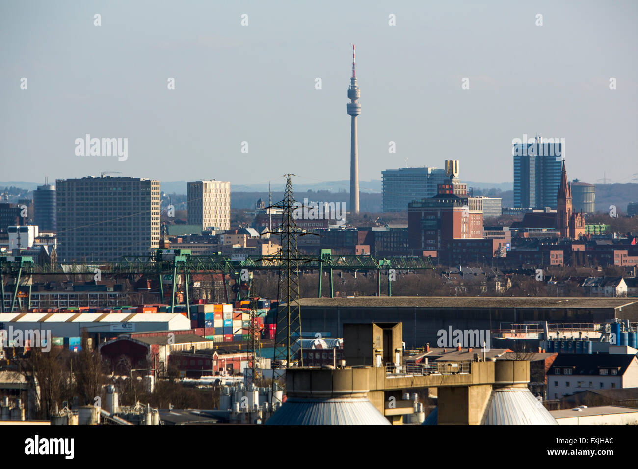 Dortmund Skyline : Dortmund Skyline Photo Thank Stadt Dortmund Office
