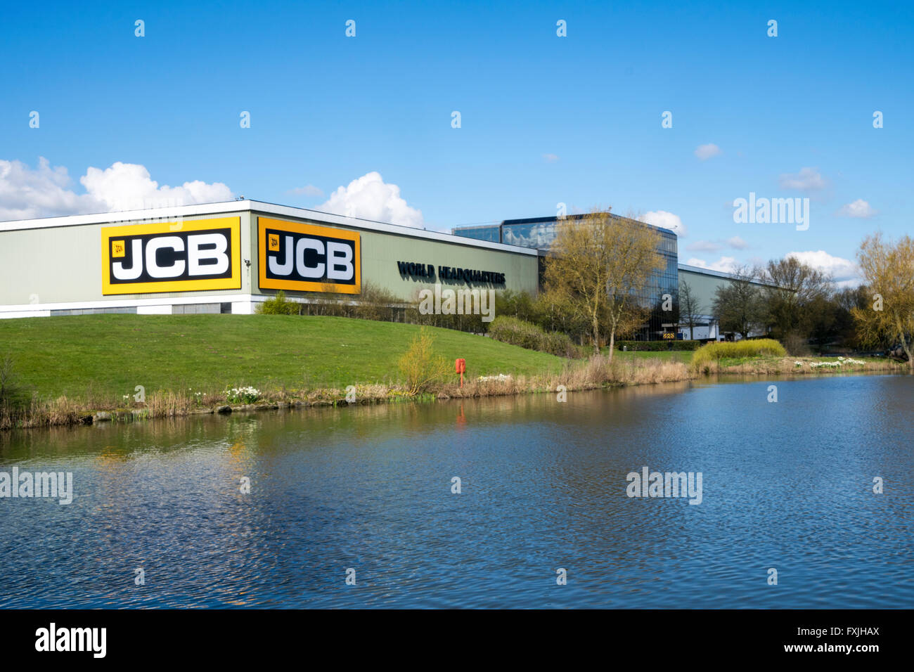 JCB World Headquarters at Rocester, Uttoxeter, Staffordshire with ...