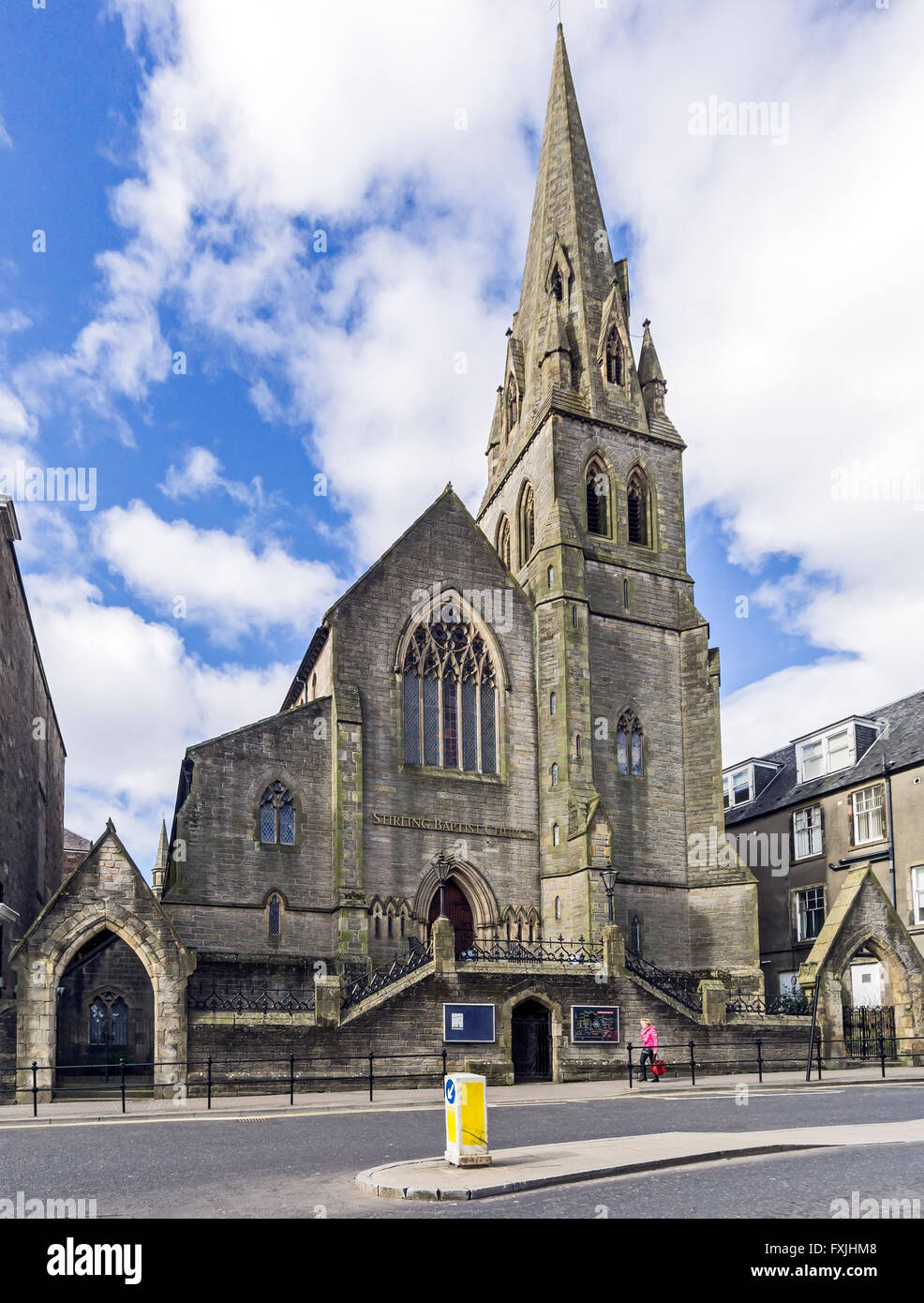 Stirling Baptist Church in Murray Place Stirling Scotland Stock Photo