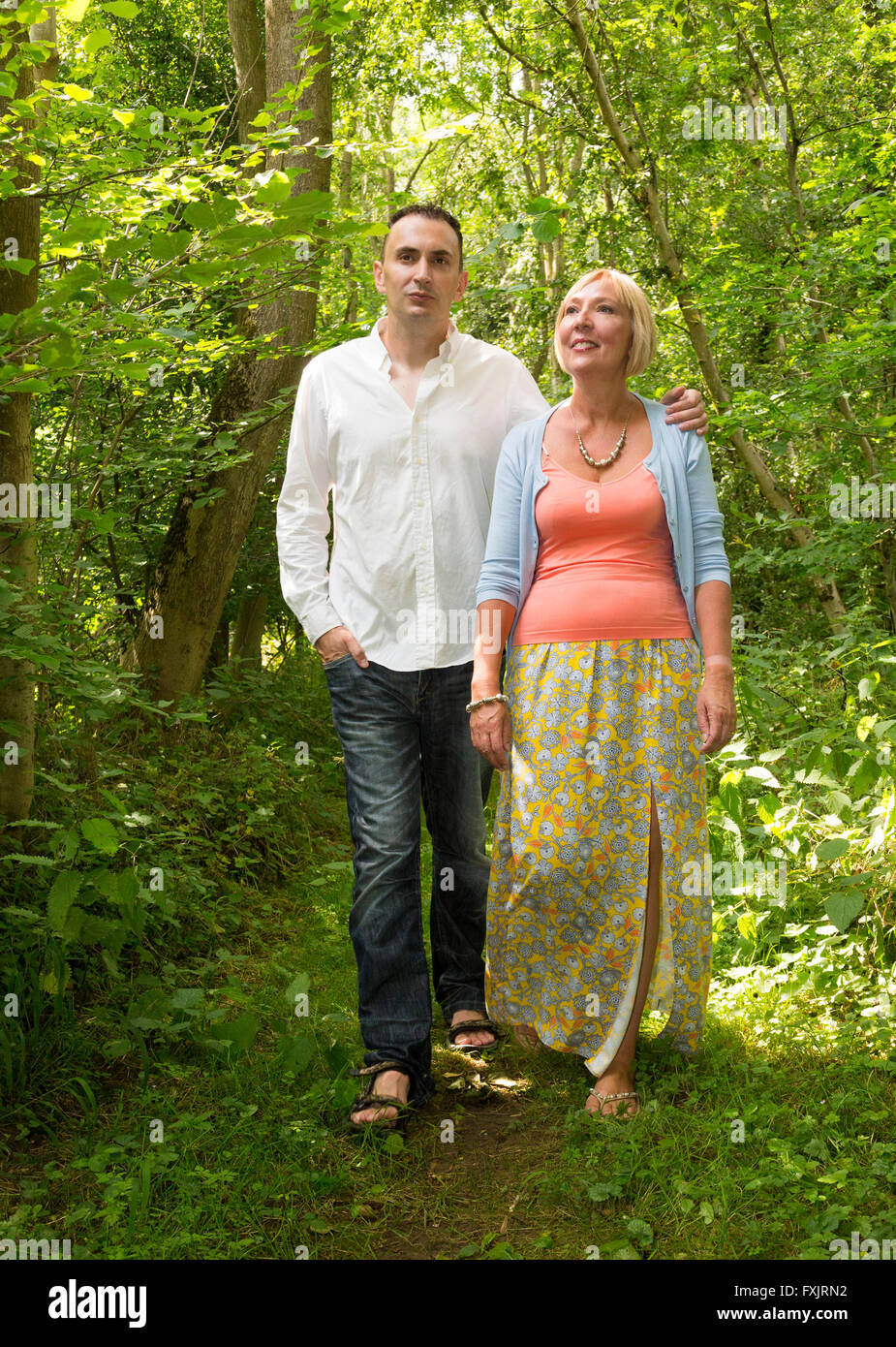 Older Man In Nature Hi res Stock Photography And Images Alamy