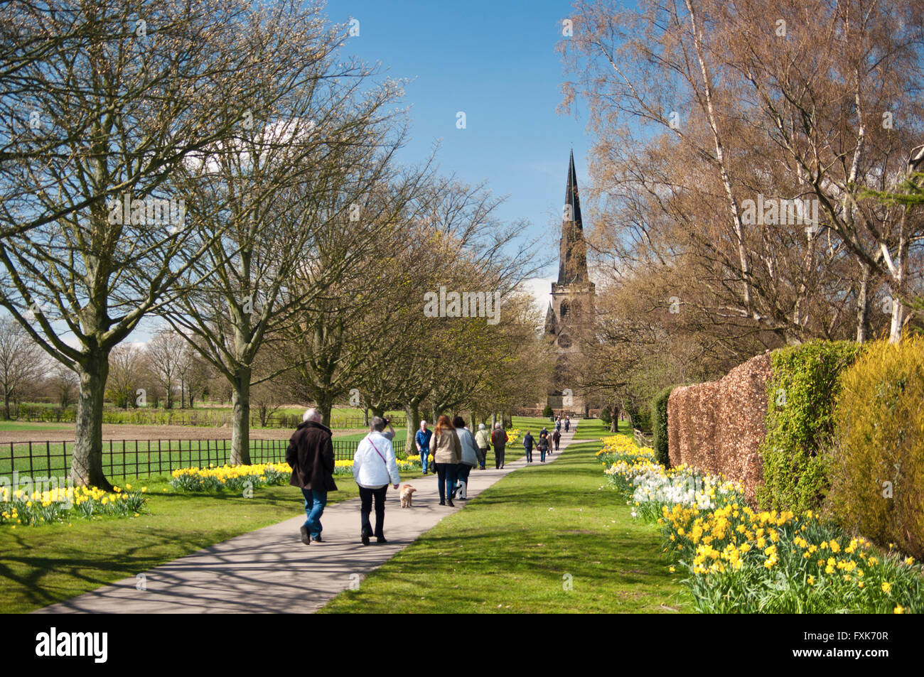 Wentworth village rotherham south yorkshire hires stock photography