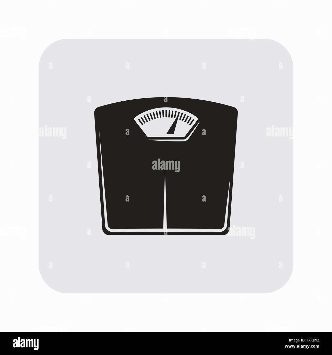 bathroom scale icon Stock Vector Image & Art - Alamy